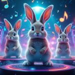 découvrez la collection fluf world, un univers musical et visuel captivant mettant en scène des avatars lapins uniques et créatifs.