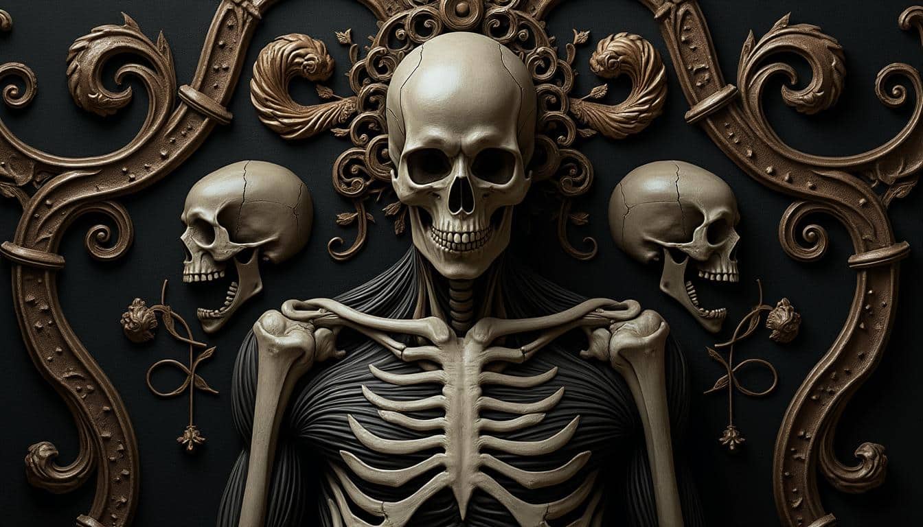 découvrez l'univers unique de billelis, où l'anatomie rencontre l'art baroque dans des compositions nft sombres et captivantes, alliant créativité numérique et esthétique mystérieuse.