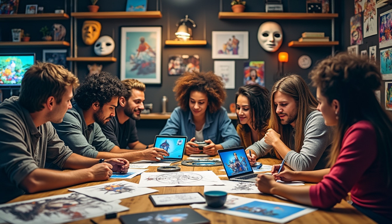 découvrez la collection renga, qui mise sur le storytelling visuel pour créer une marque de divertissement unique et captivante.