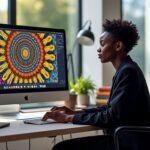 découvrez osinachi, le pionnier du crypto-art africain, qui crée des œuvres uniques exclusivement avec microsoft word.