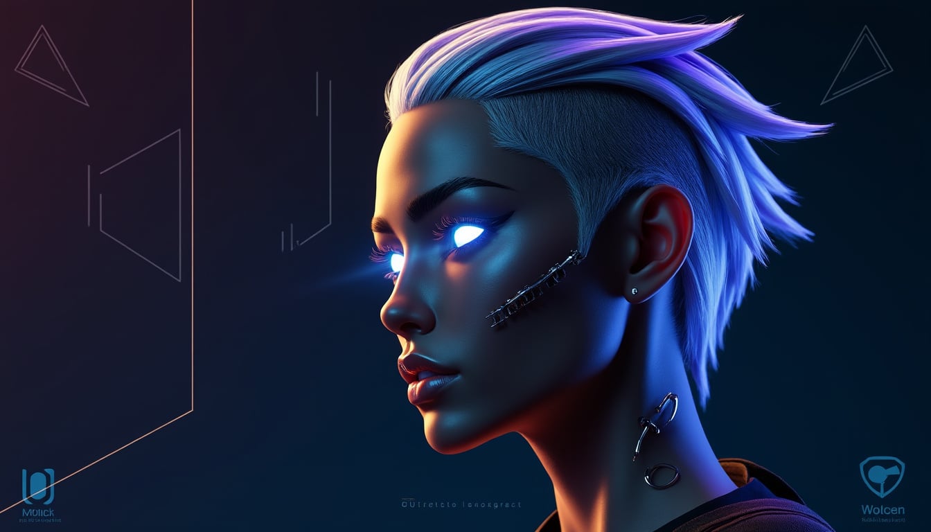 découvrez la collection 0n1 force, pionnière des avatars side-profile en haute qualité, alliant style unique et innovation graphique.